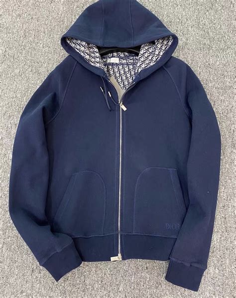 dior navy hoodie
